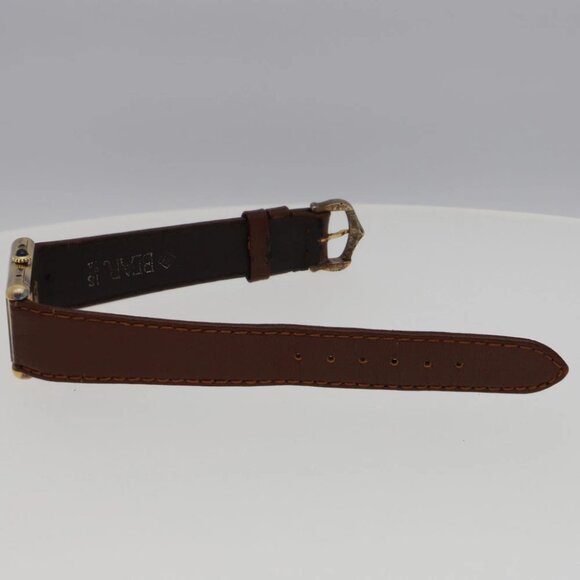 CARTIER Watches Gold Plated/leather Hand Winding - Picture 3 of 7